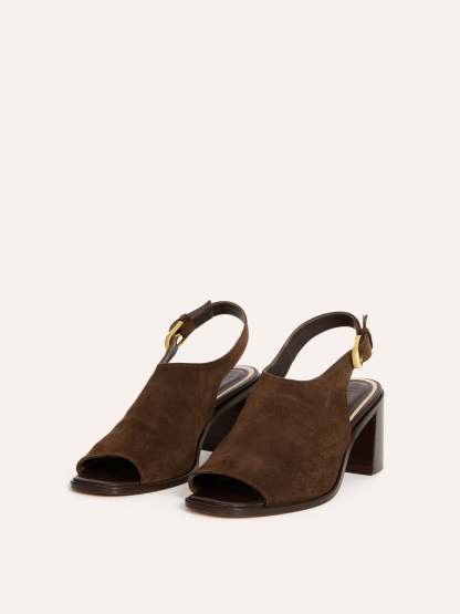 Sandales SEVILLANE - Suede Ebène