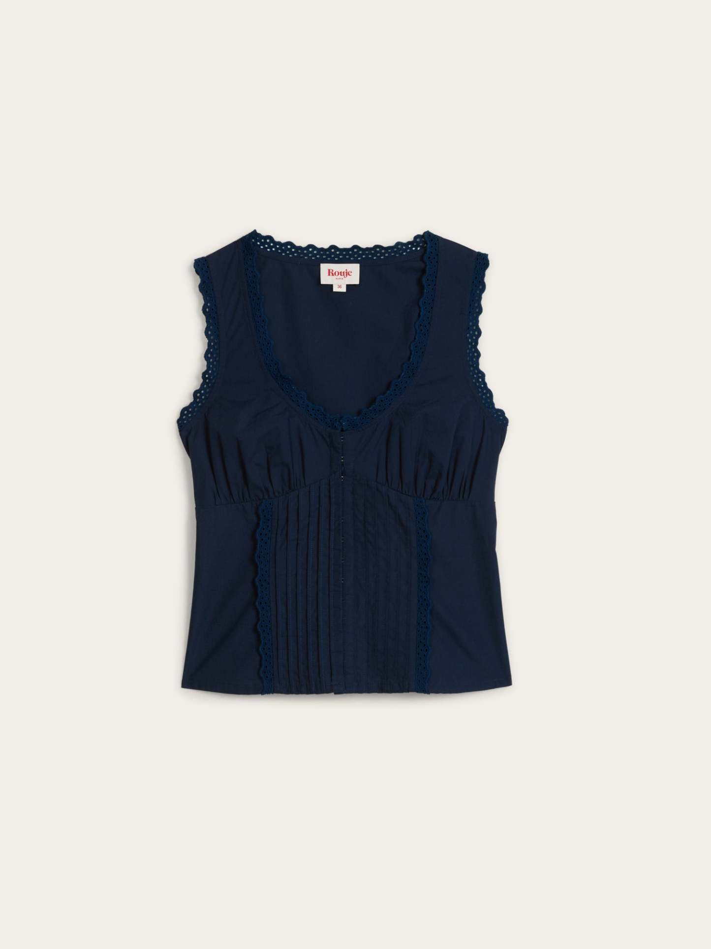 Top SHONA - UNI BLEUINDIGO