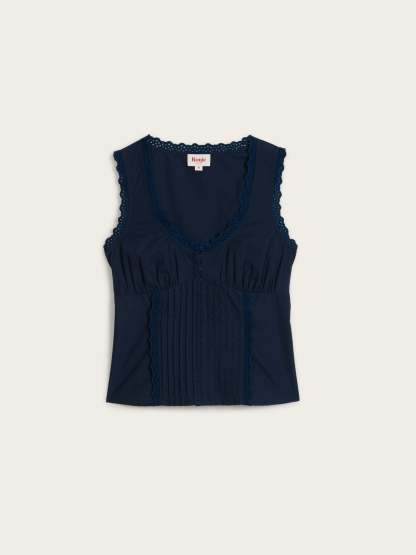 Top SHONA - UNI BLEUINDIGO