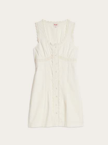 Robe SHONIE - Uni Blanc