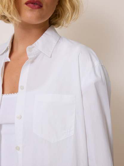 Chemise HARPER - Uni Blanc