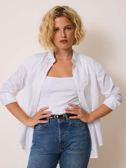 Chemise HARPER - Uni Blanc