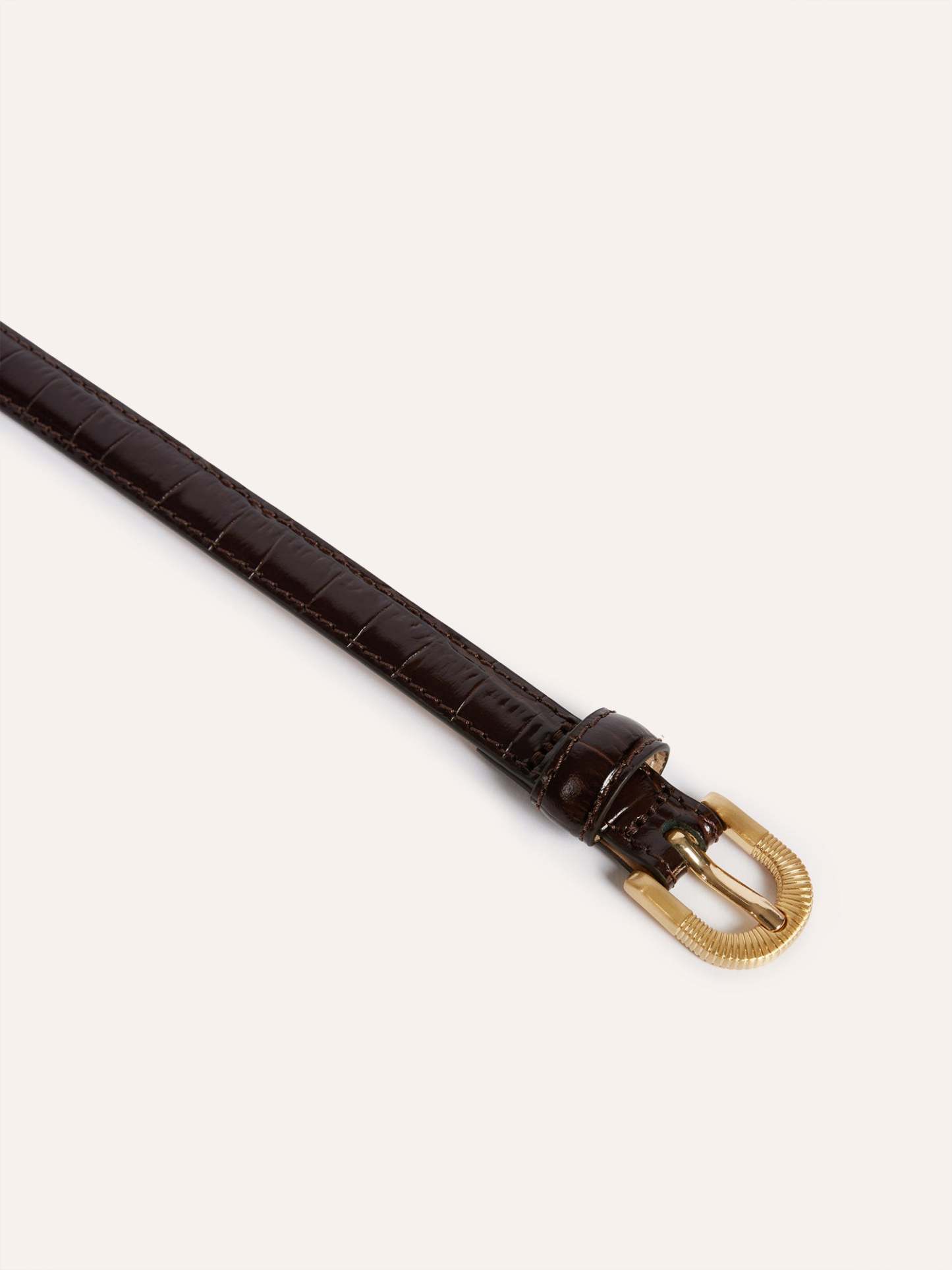 Ceinture SIGNATURE - CRO CHOCO