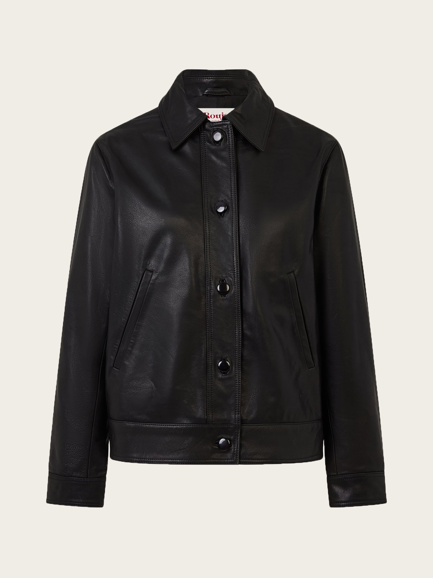 Veste STAN - CUIR CACHOU