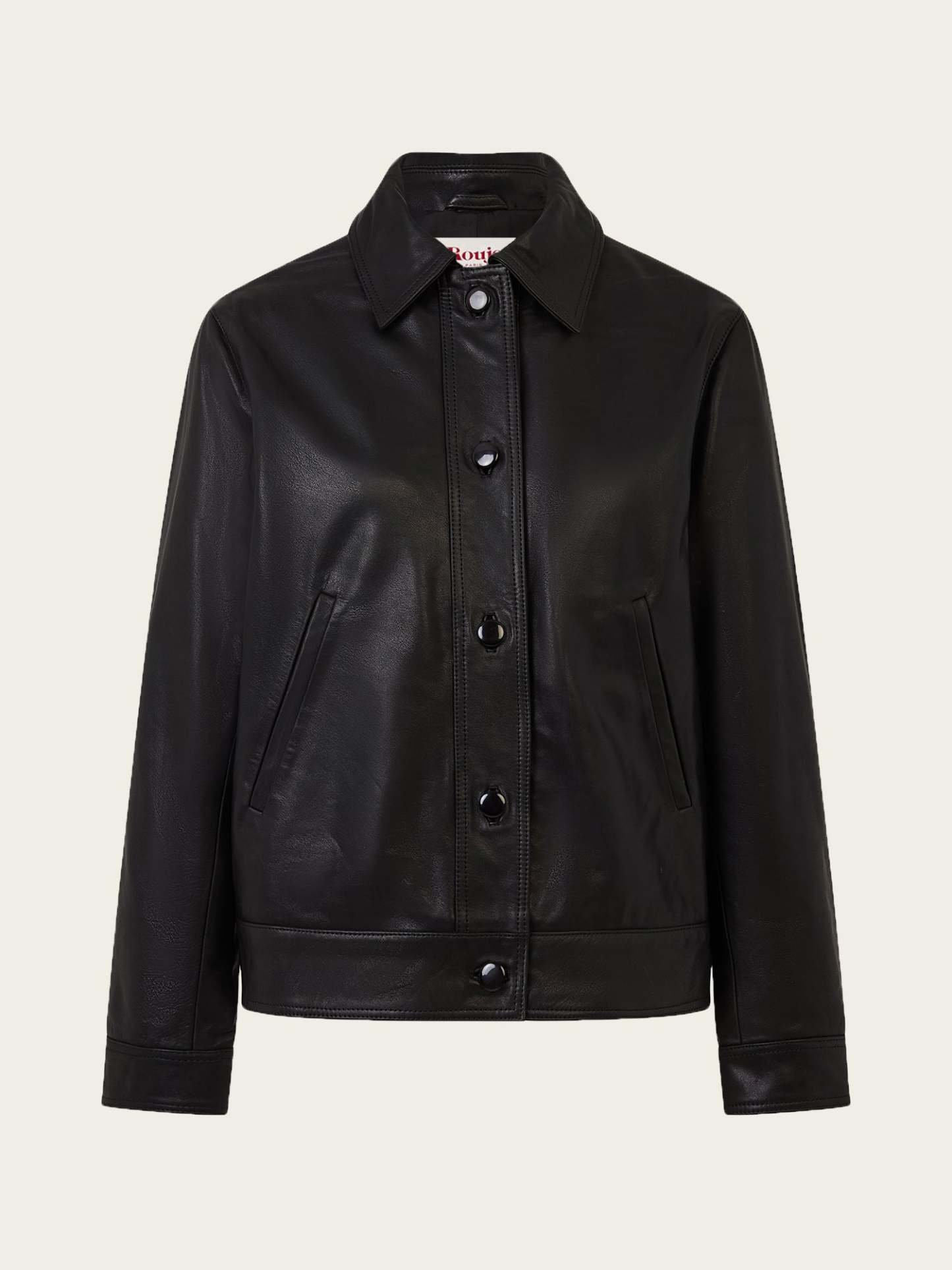 Veste STAN - CUIR CACHOU
