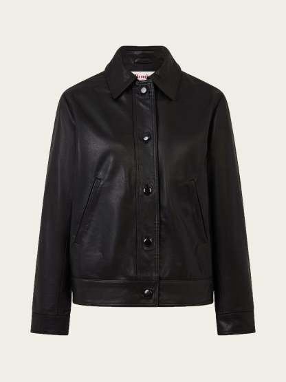 Veste STAN - CUIR CACHOU