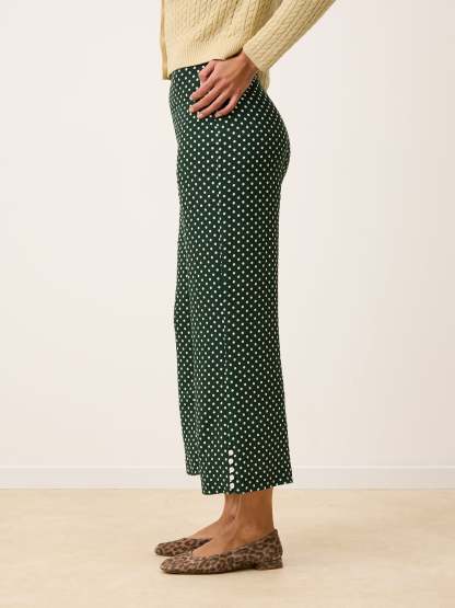 Pantalon SUZON - POIS VERT