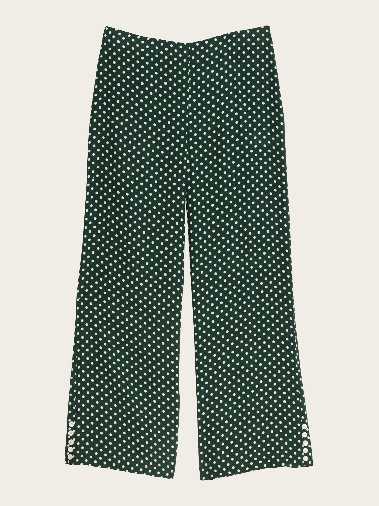 Pantalon SUZON - POIS VERT