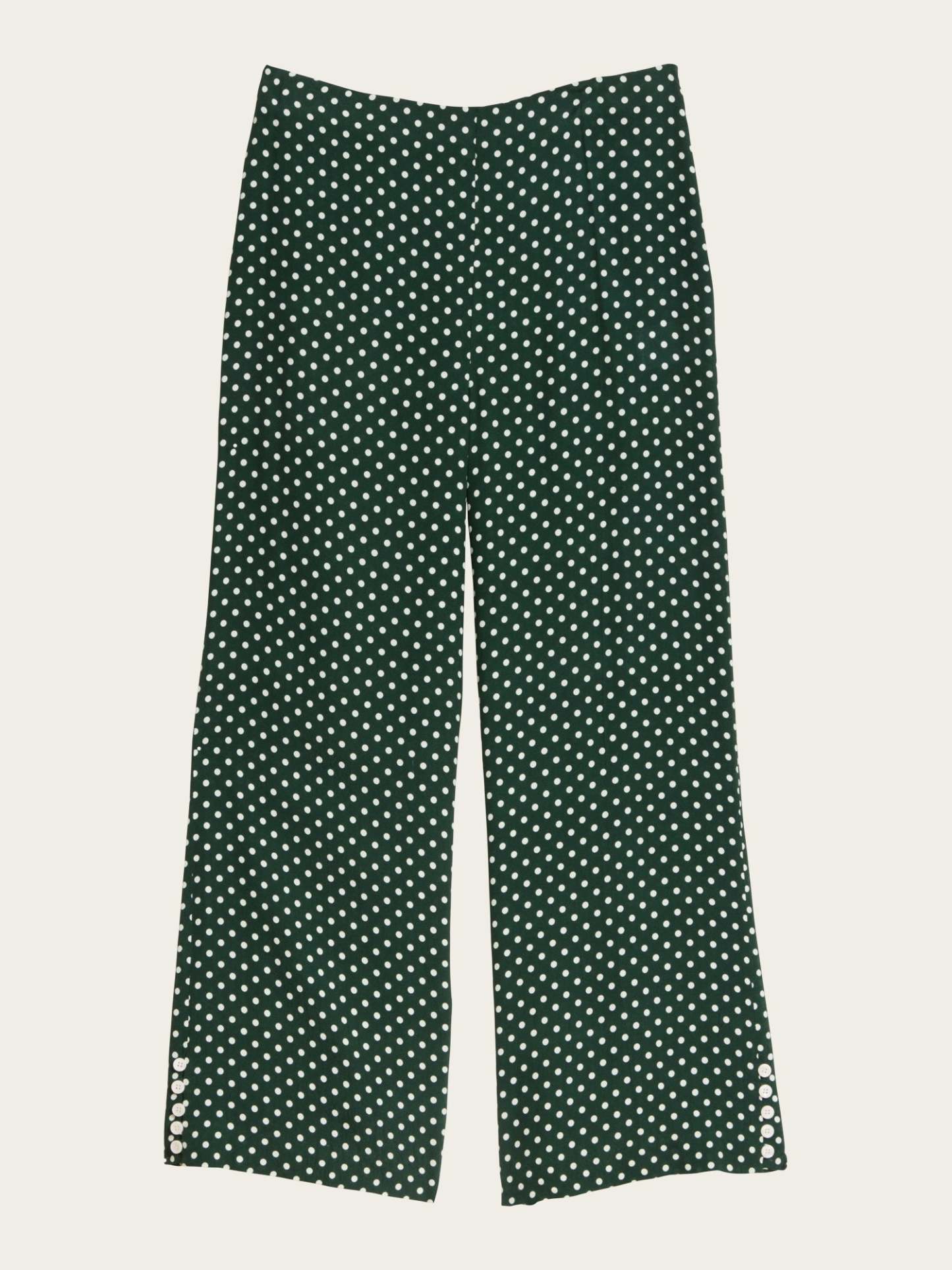 Pantalon SUZON - POIS VERT