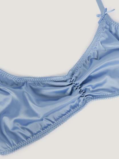 Soutien-Gorge TALIA - SATIN CIEL