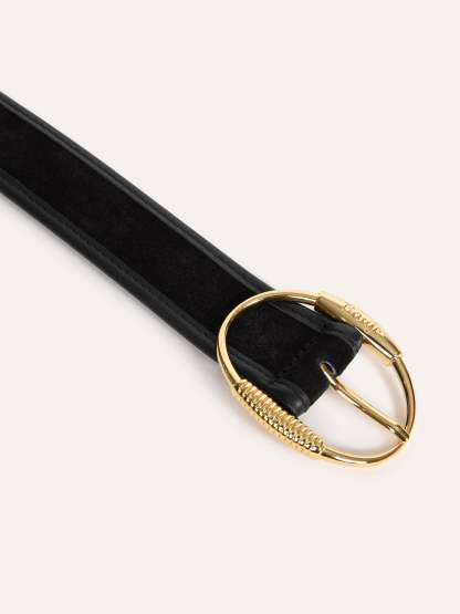 Ceinture TAMISE - SUEDE NOIR