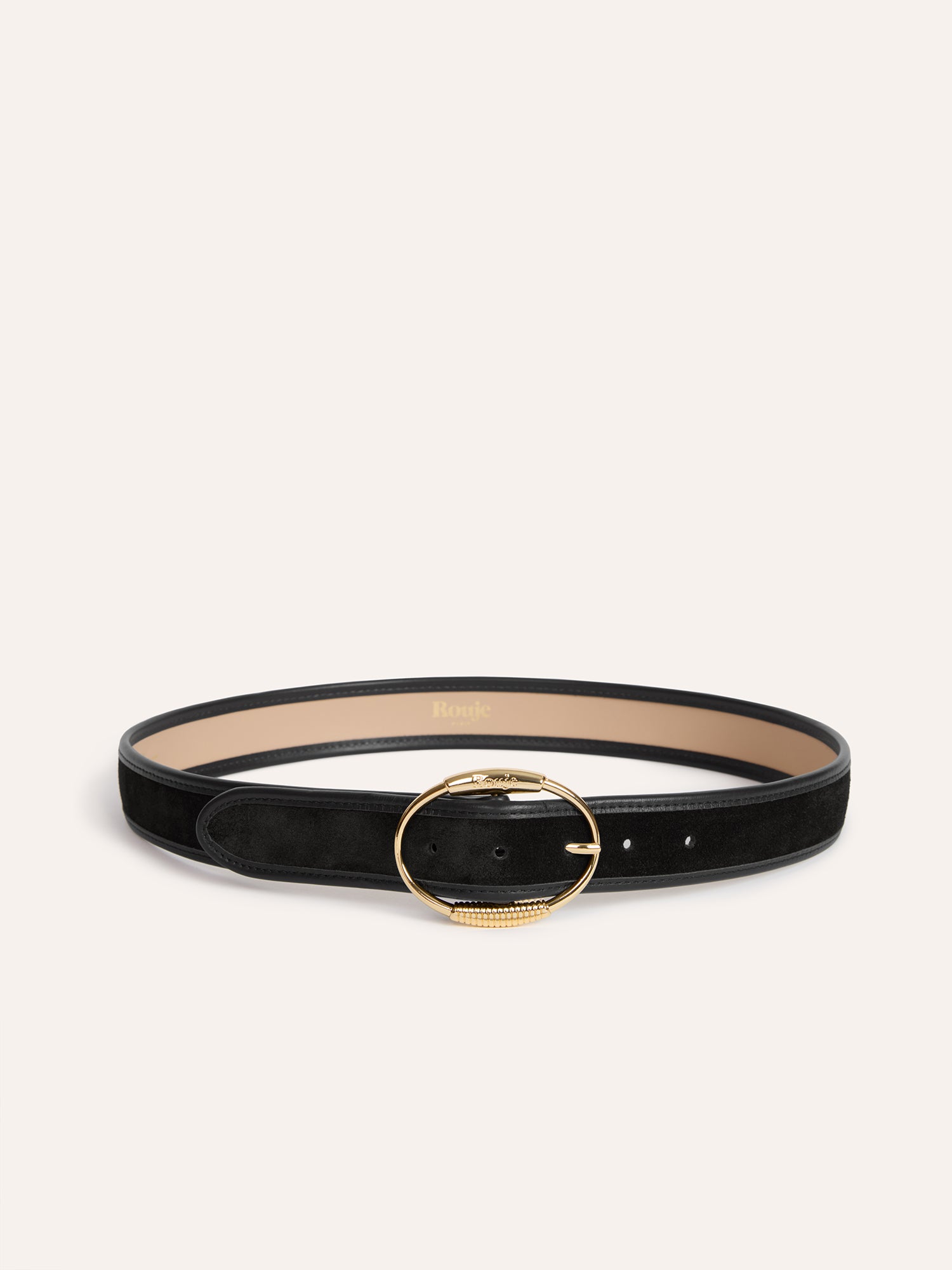 Ceinture TAMISE - SUEDE NOIR