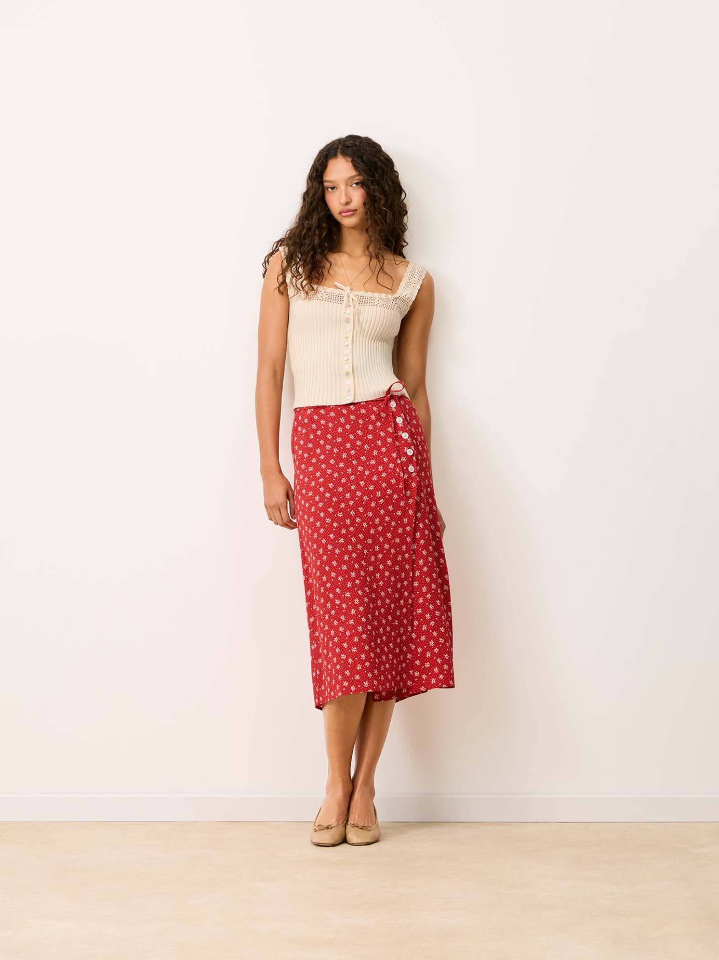 Top TAREK - CROCHET ÉCRU