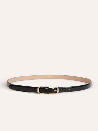 Ceinture TENDRE - CUIRVIEILLI NOIR