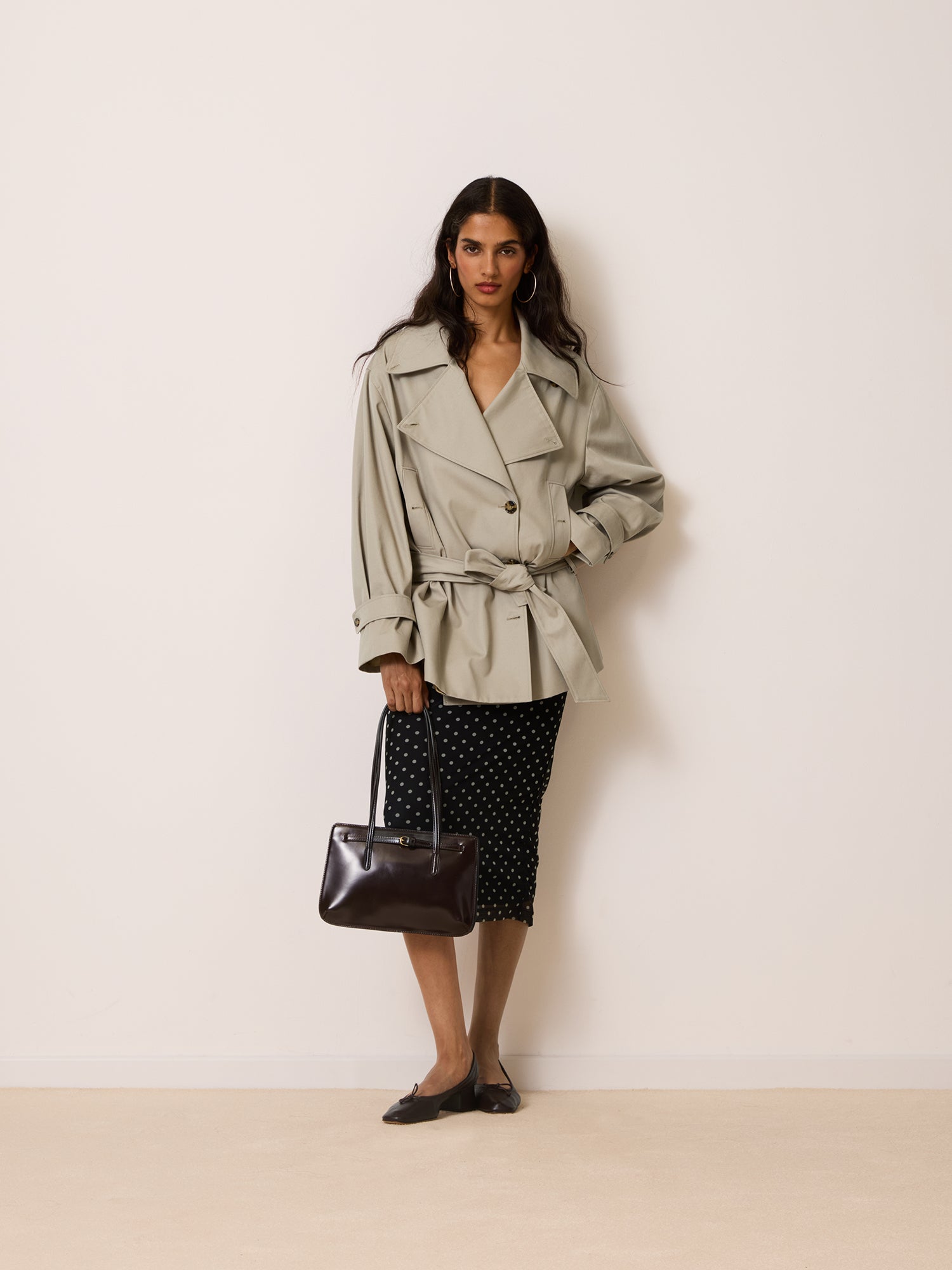 Trench-coat THEODORA - UNI MASTIC
