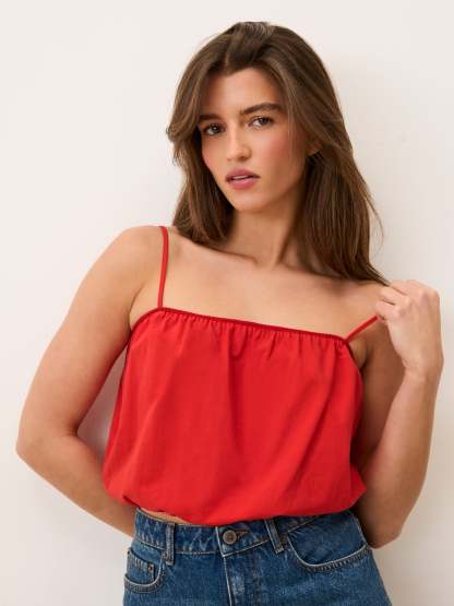 Top TIAGO - Uni Rouge