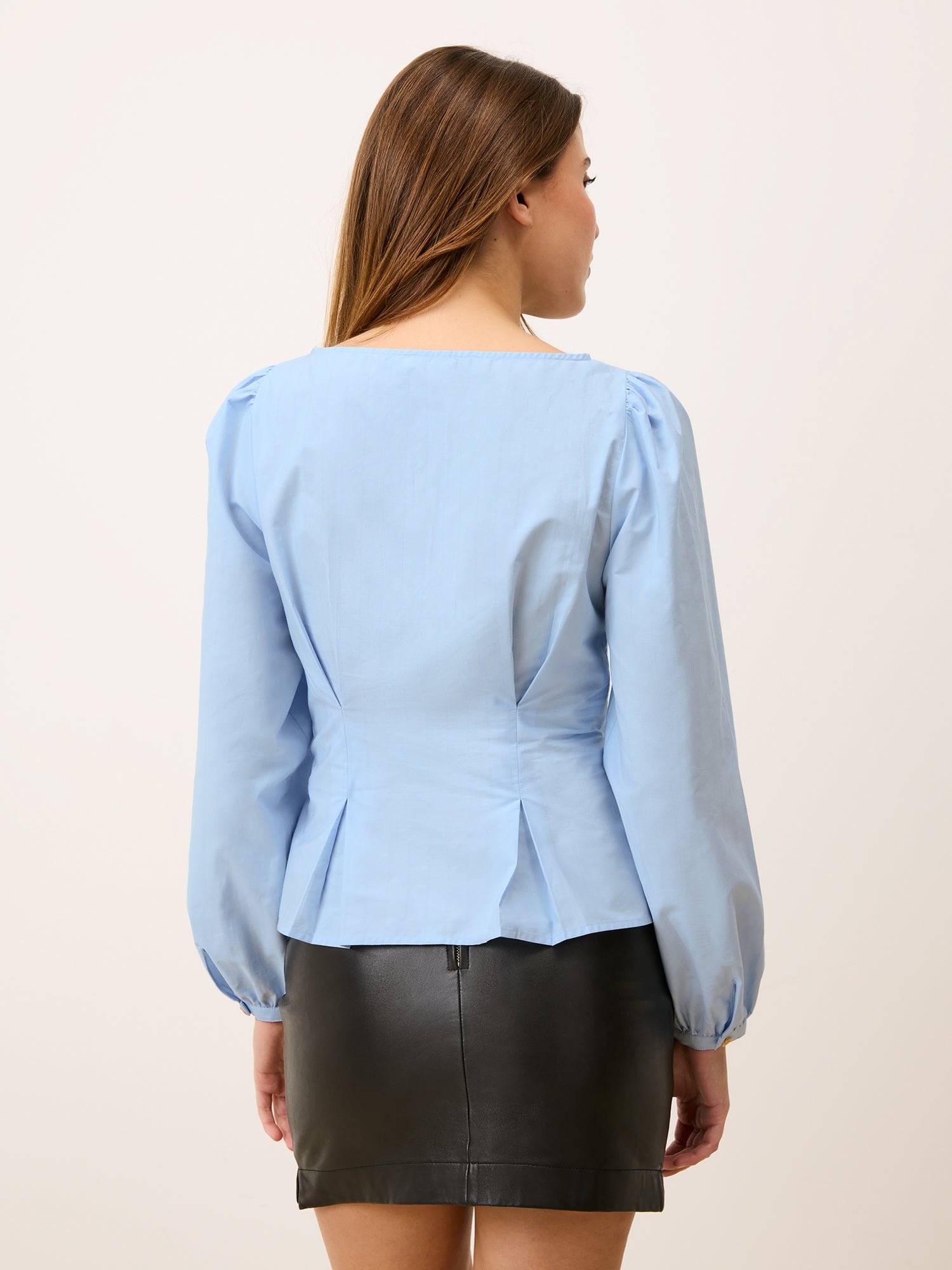 Jupe TILLY - Cuir Noir