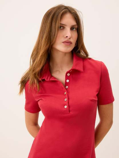 Robe TONY - Uni Rouge
