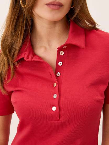 Robe TONY - Uni Rouge