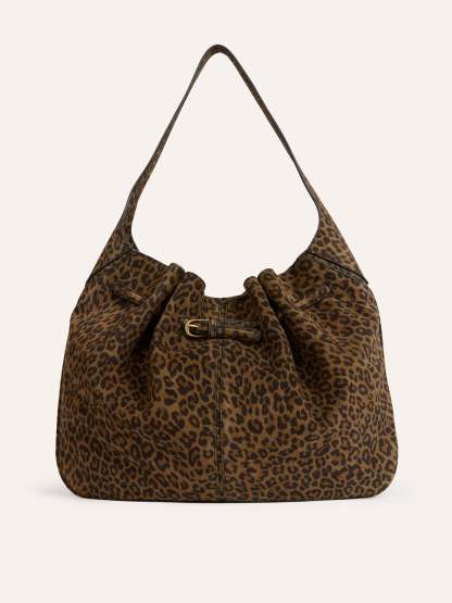 Sac TRESOR - Suede Léopard