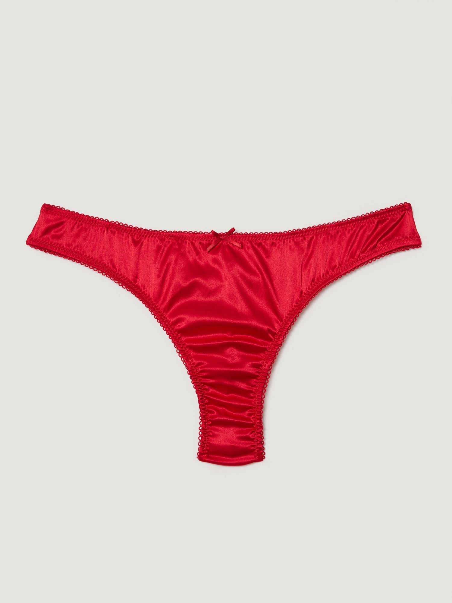 Tanga TULLY - SATIN ROUGE