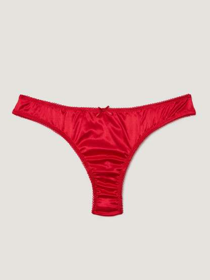 Tanga TULLY - SATIN ROUGE