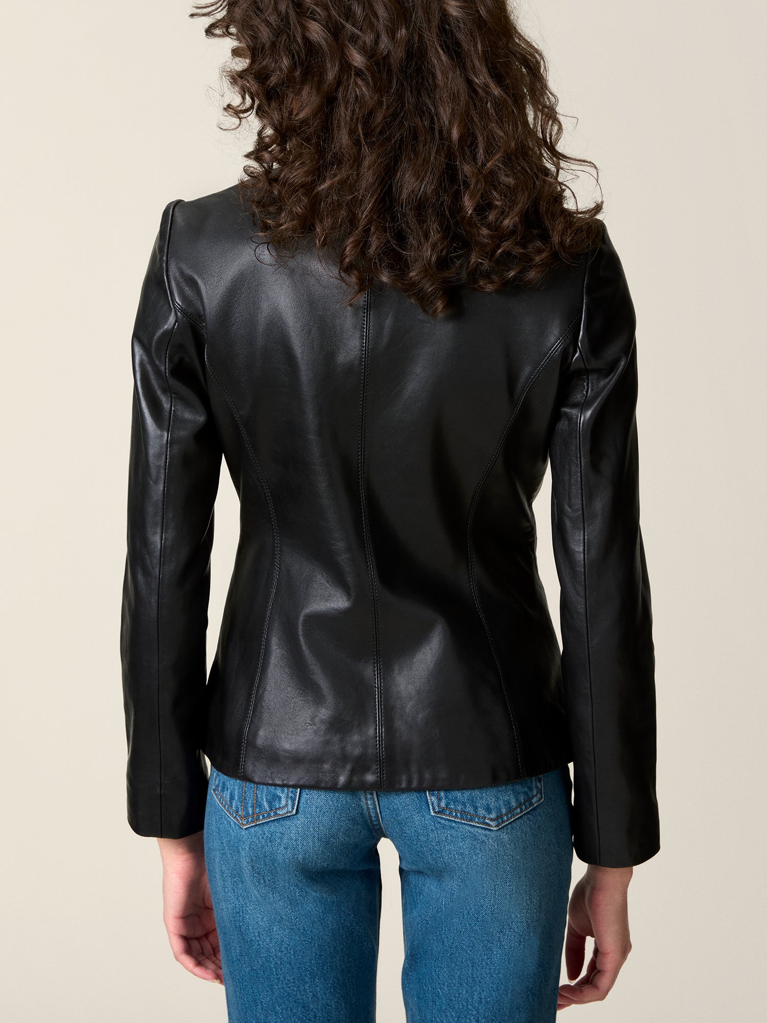 Veste ULYSSE - Cuir Noir