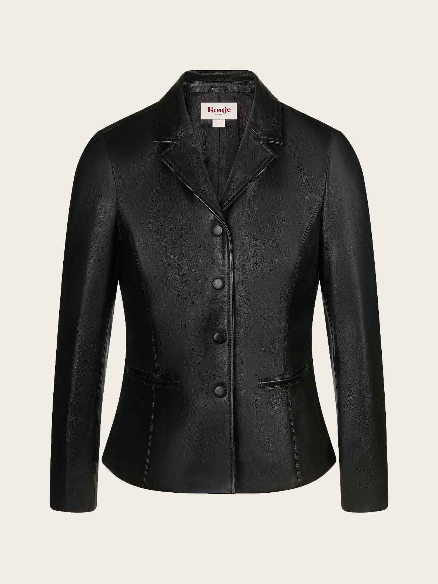 Veste ULYSSE - Cuir Noir