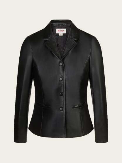 Veste ULYSSE - Cuir Noir