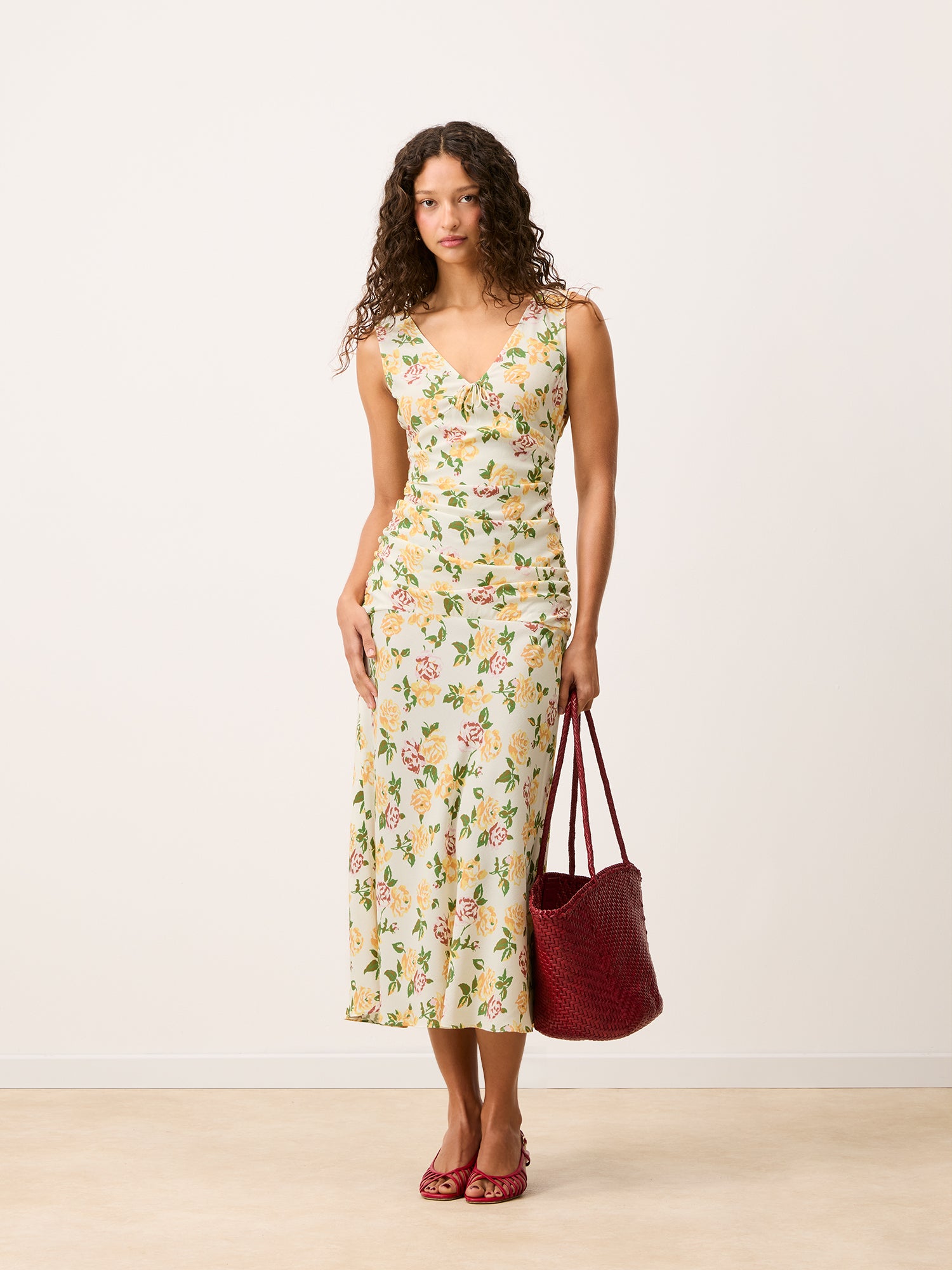 Robe VAL - FLORE ÉCRU