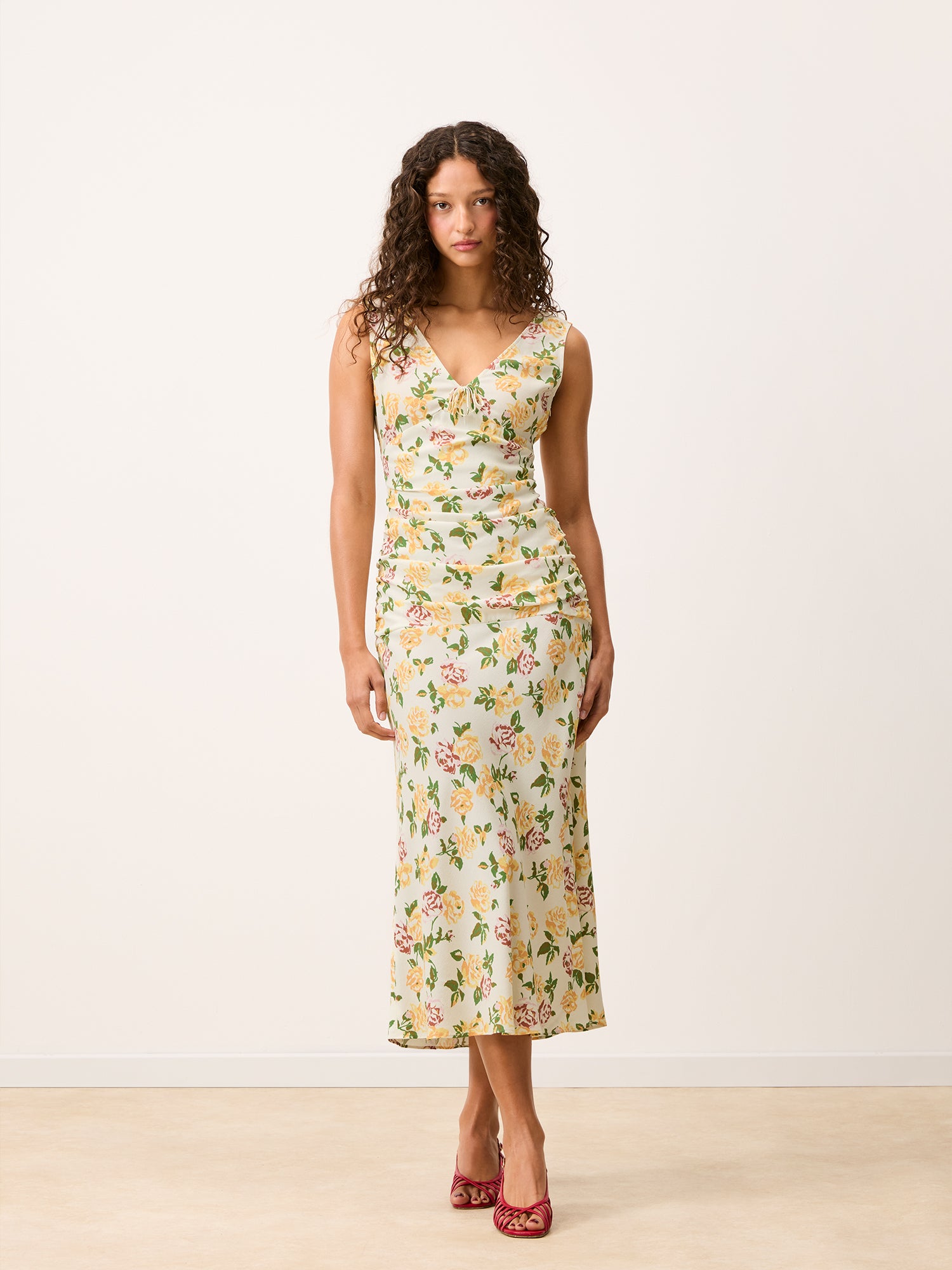 Robe VAL - FLORE ÉCRU
