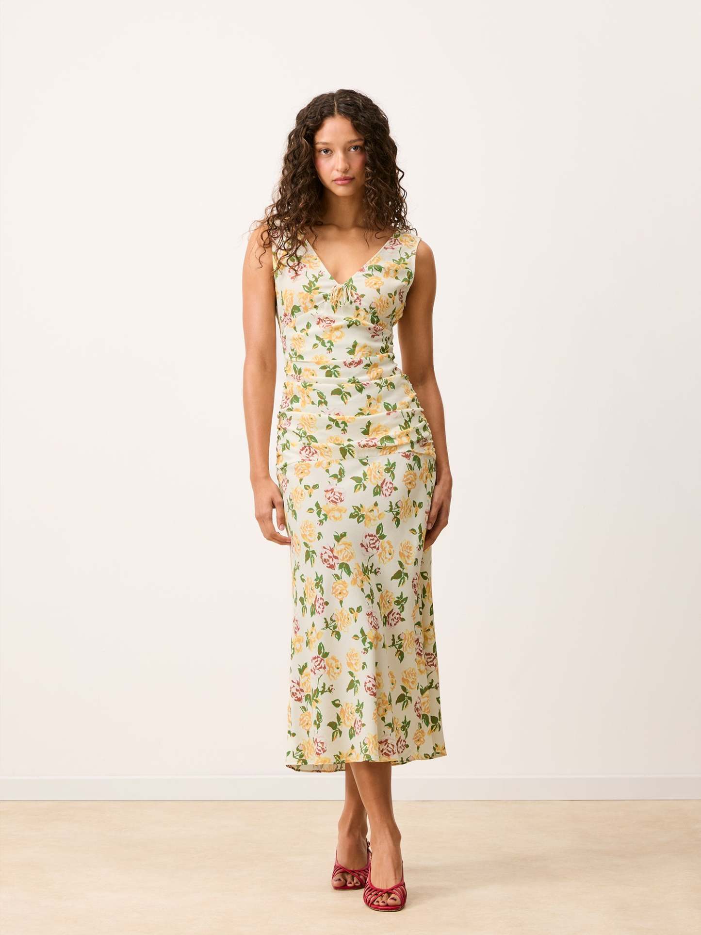 Robe VAL - FLORE ÉCRU