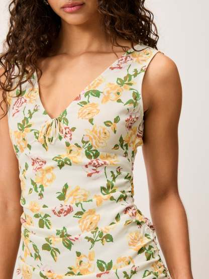 Robe VAL - FLORE ÉCRU