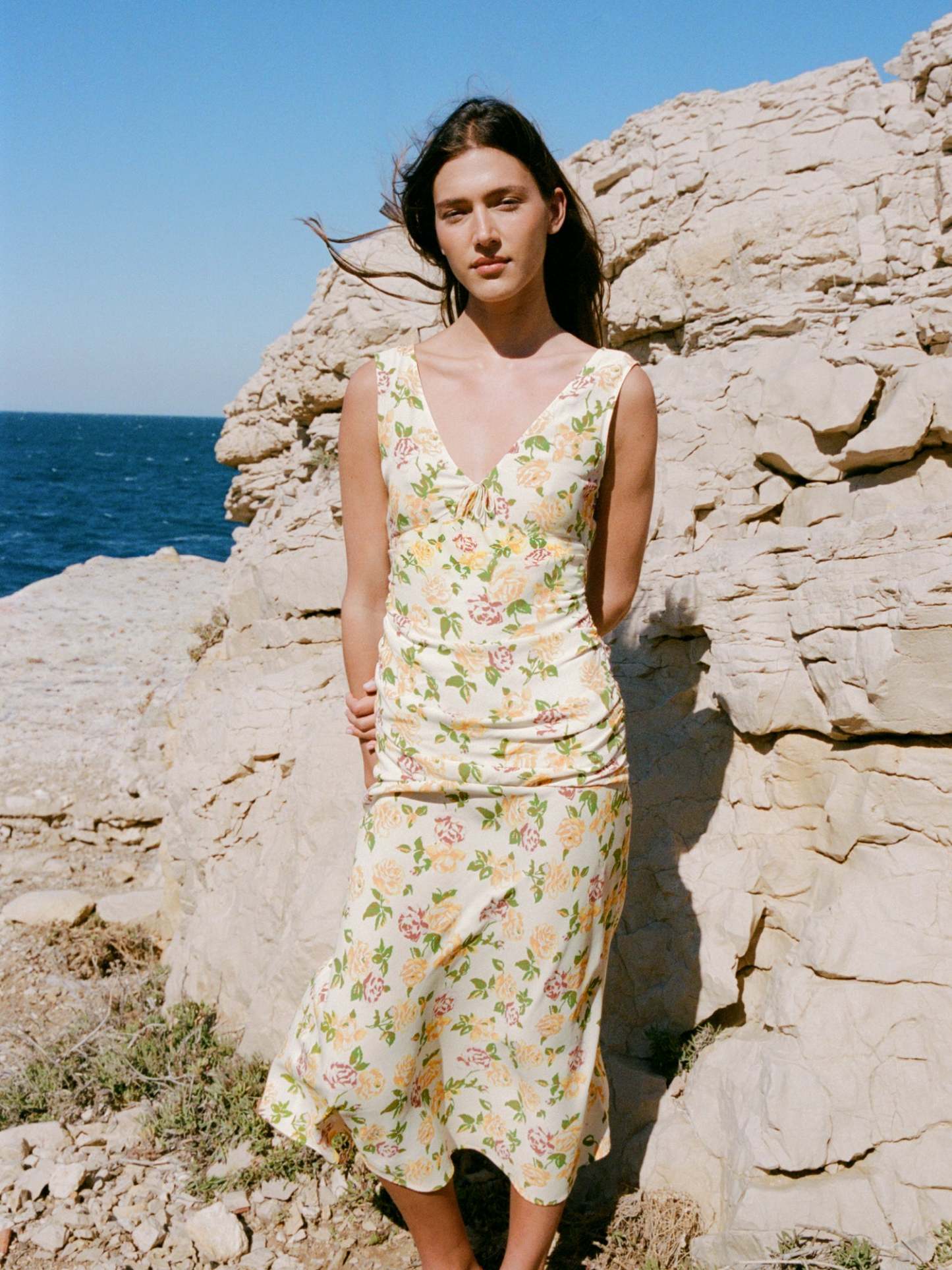 Robe VAL - FLORE ÉCRU