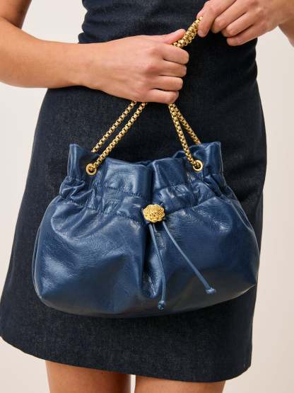 Sac ANISETTE - CUIRVIEILLI DENIM