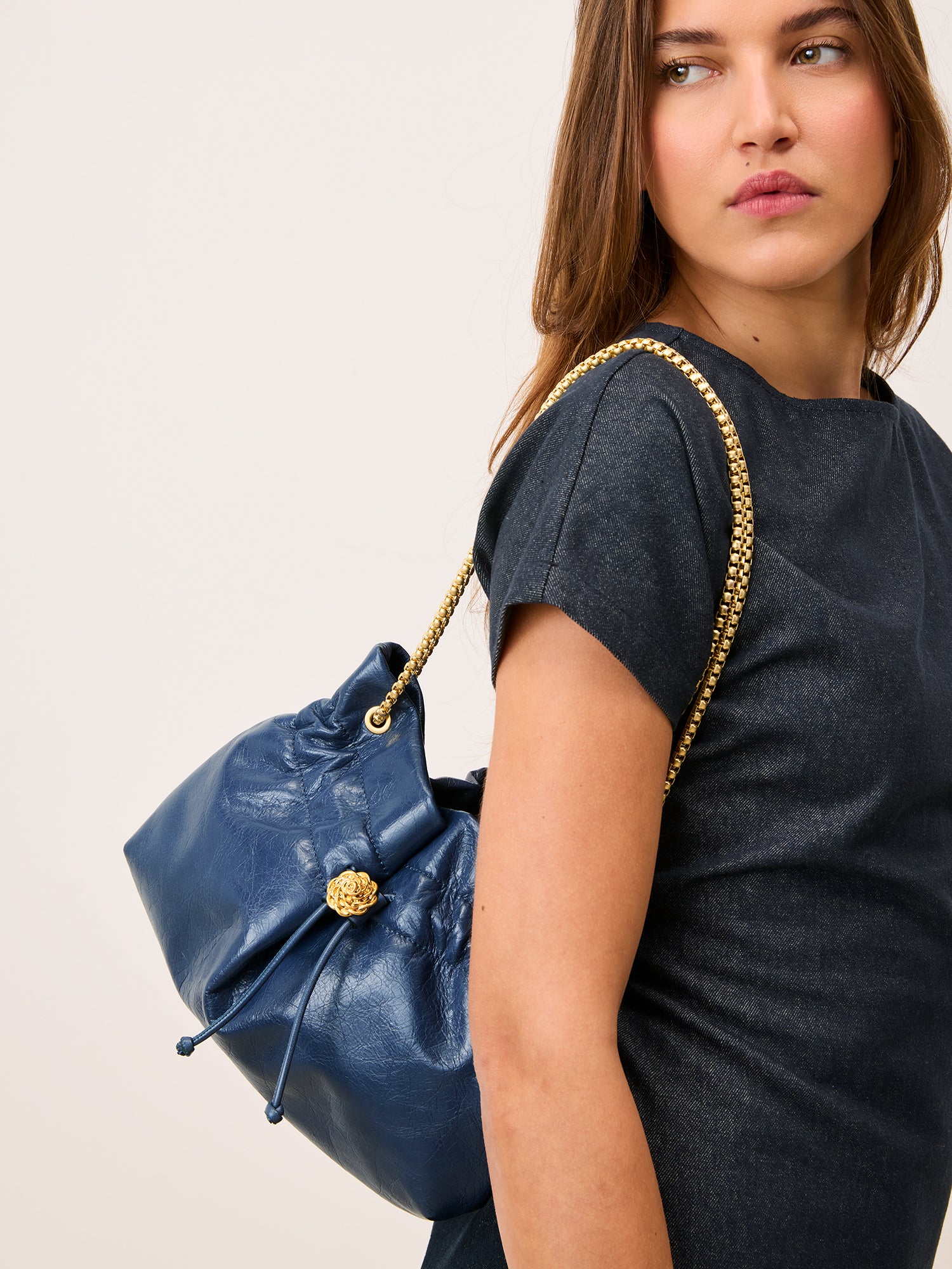 Sac ANISETTE - CUIRVIEILLI DENIM