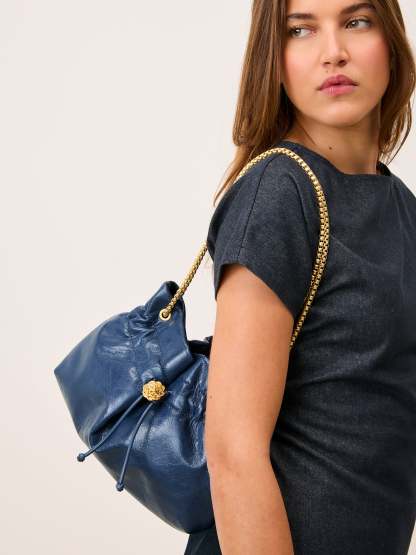 Sac ANISETTE - CUIRVIEILLI DENIM