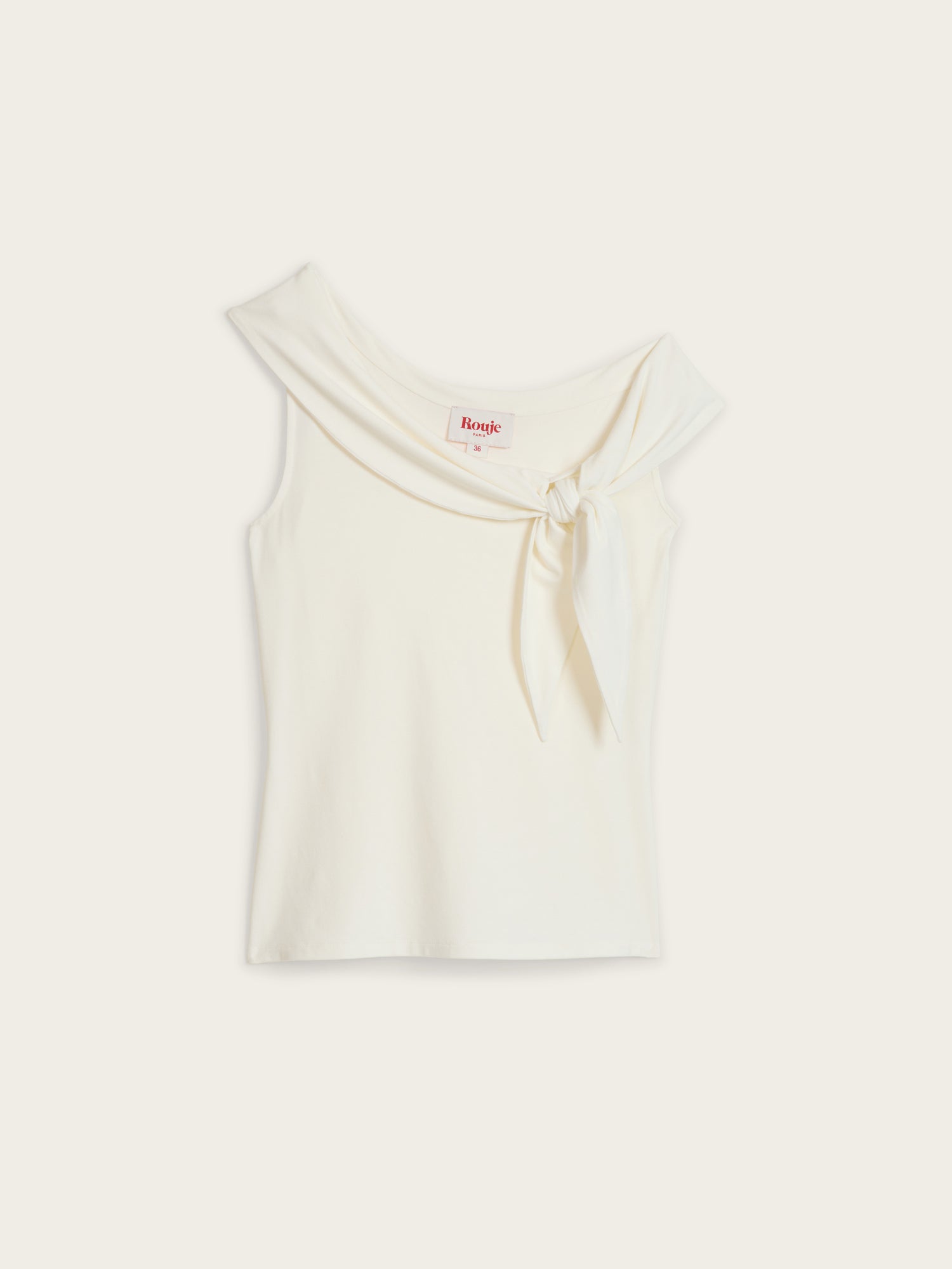 Top VENUS - Uni Ecru