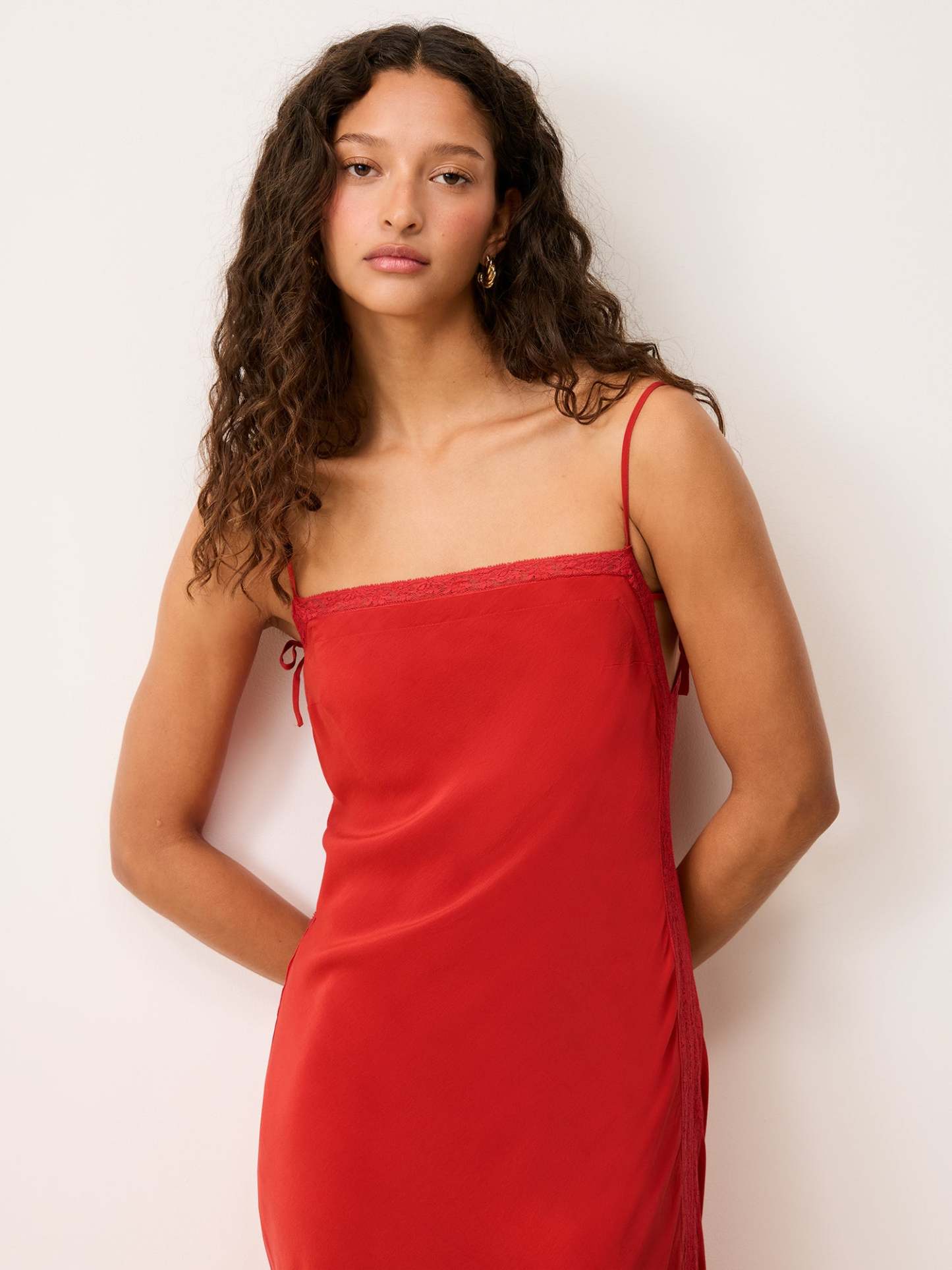 Robe VICKY - UNI  ROUGE