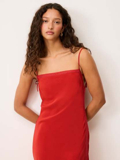 Robe VICKY - UNI  ROUGE