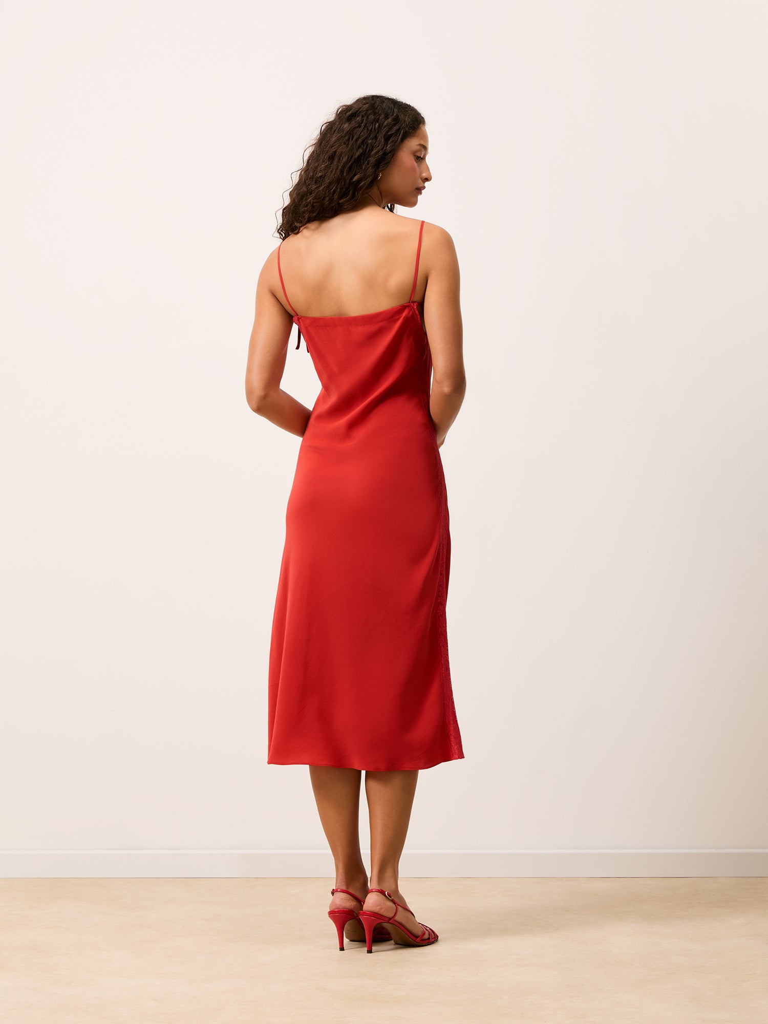 Robe VICKY - UNI  ROUGE