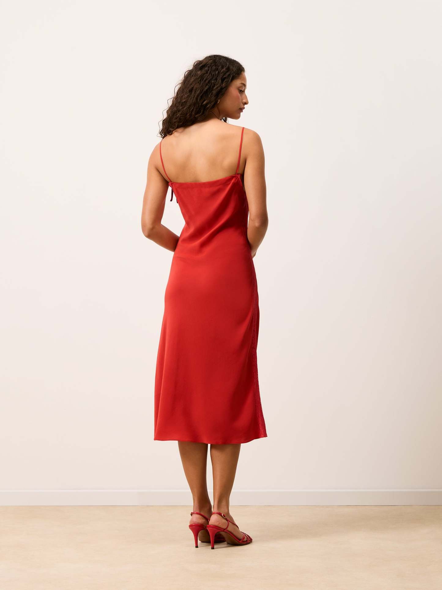 Robe VICKY - UNI  ROUGE