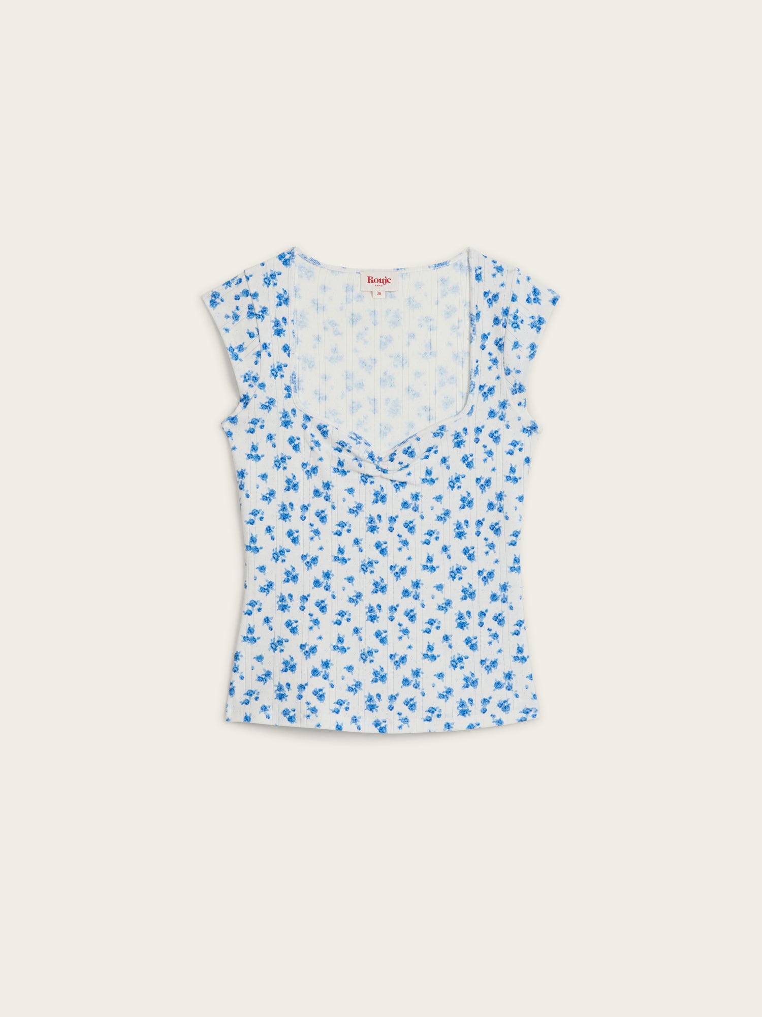 T-shirt YUNA - CITEROSES BLEU