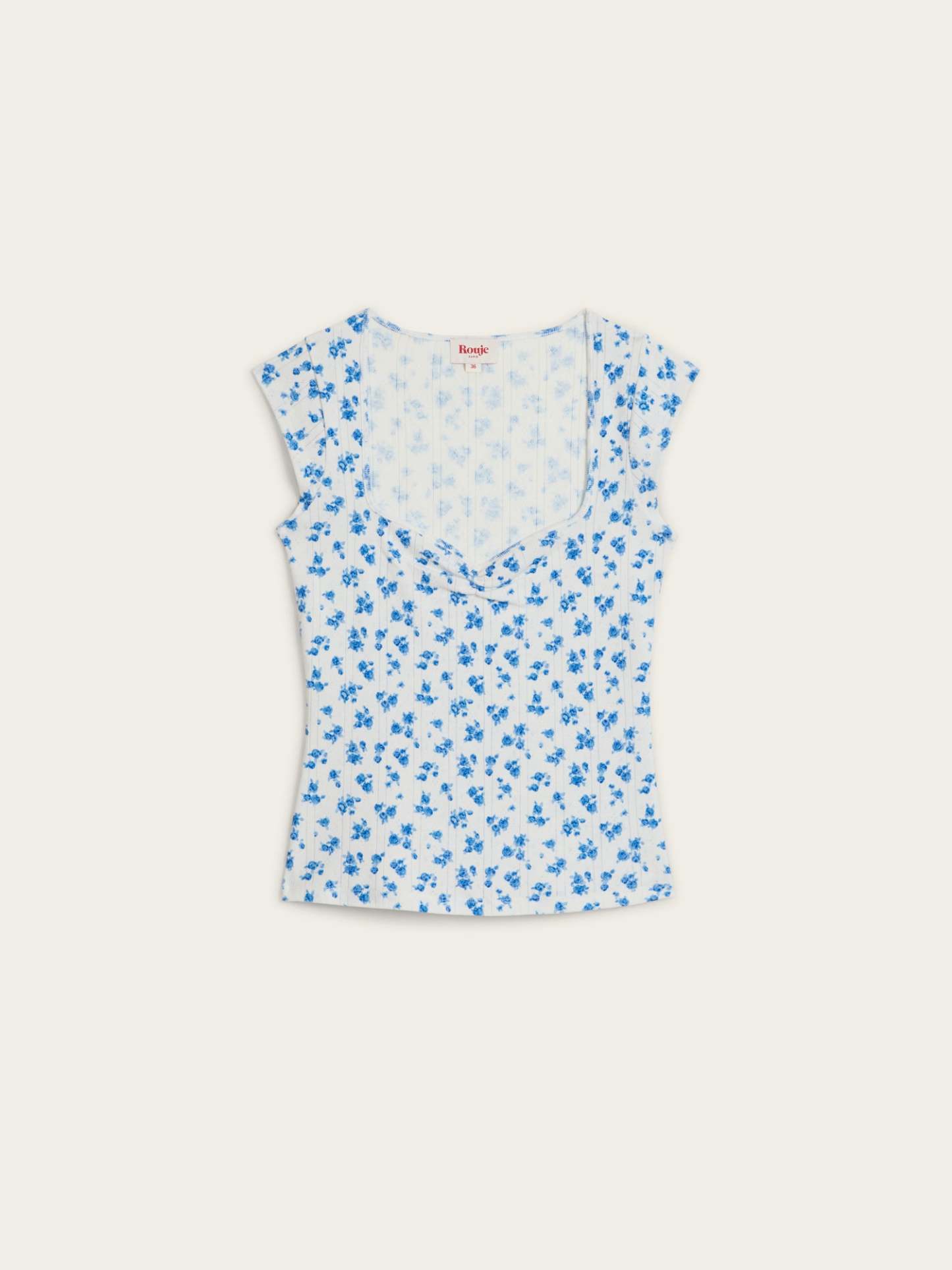 T-shirt YUNA - CITEROSES BLEU