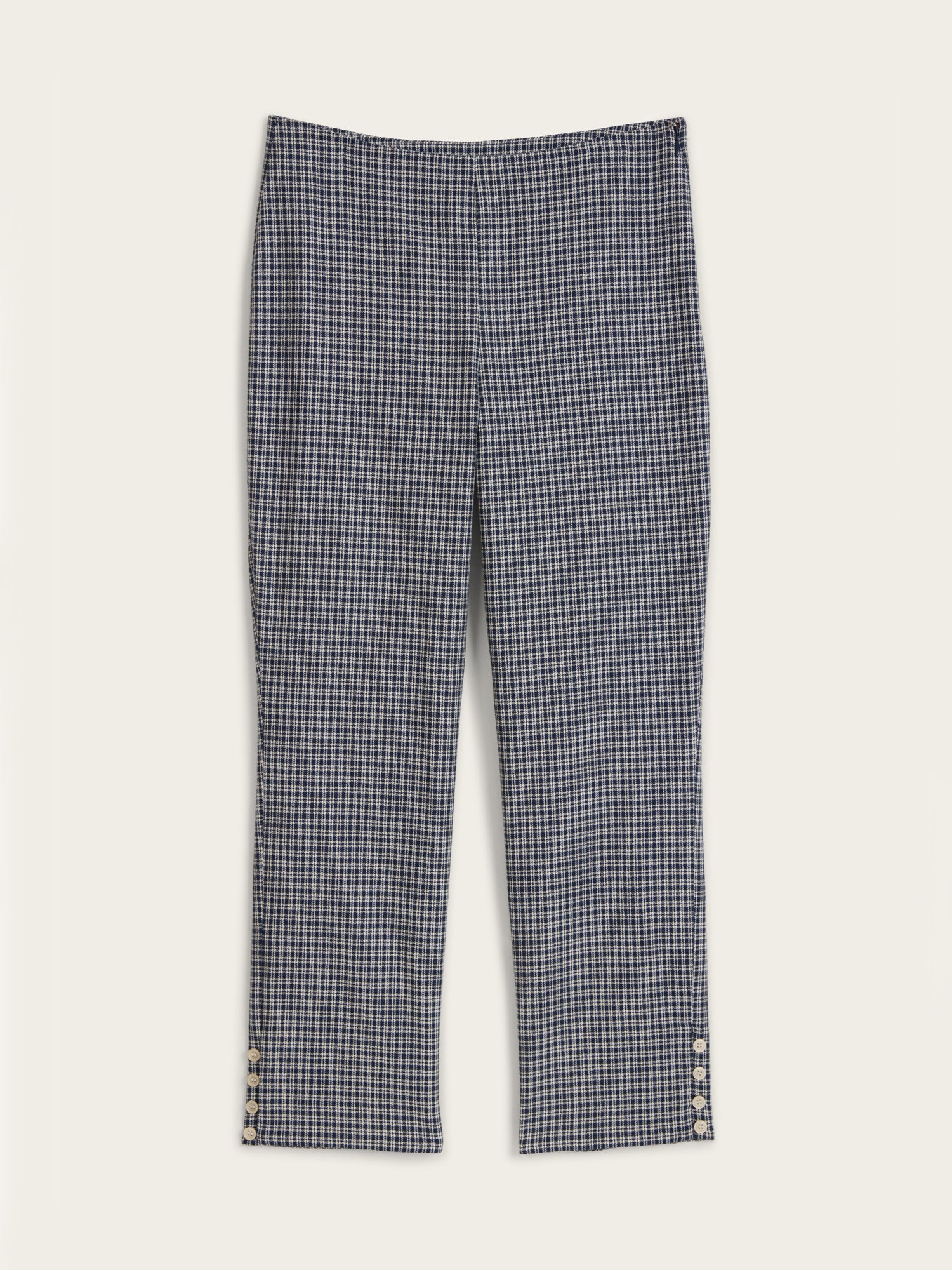 Pantalon ZOLA - Carreaux Marine