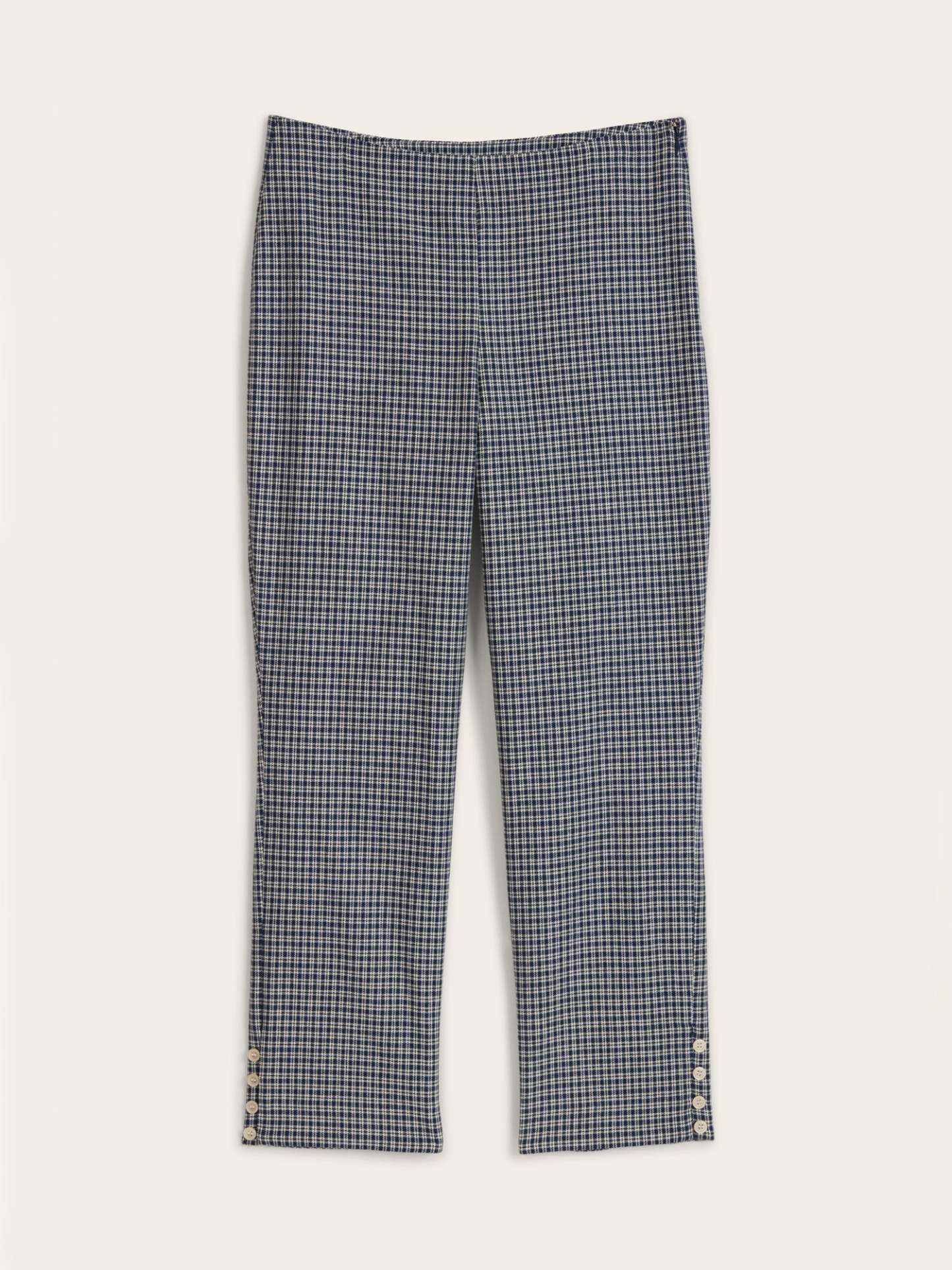 Pantalon ZOLA - Carreaux Marine