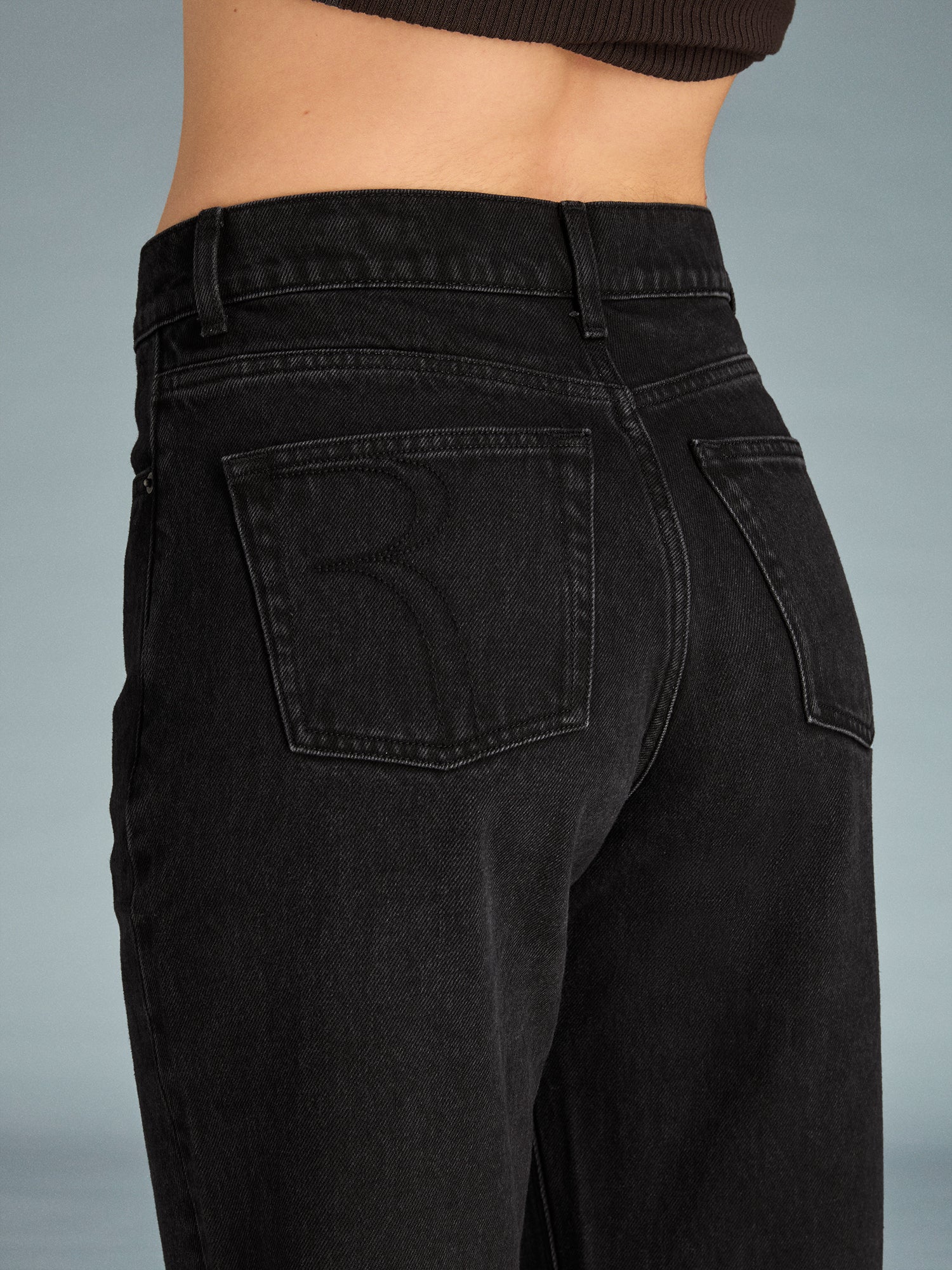 Jeans ABBESSES - DENIM NOIRSTONESIMPLE