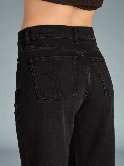 Jeans ABBESSES - DENIM NOIRSTONESIMPLE