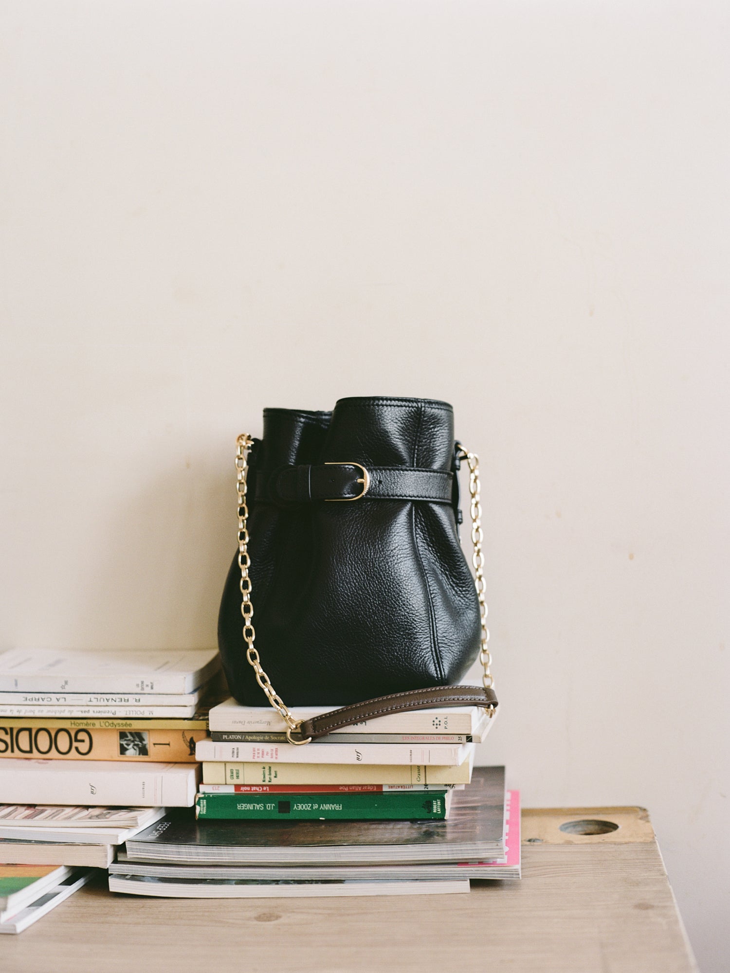 Sac CONFIDENT - CUIRGRAINE NOIR