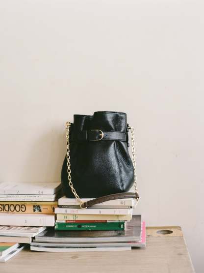 Sac CONFIDENT - CUIRGRAINE NOIR